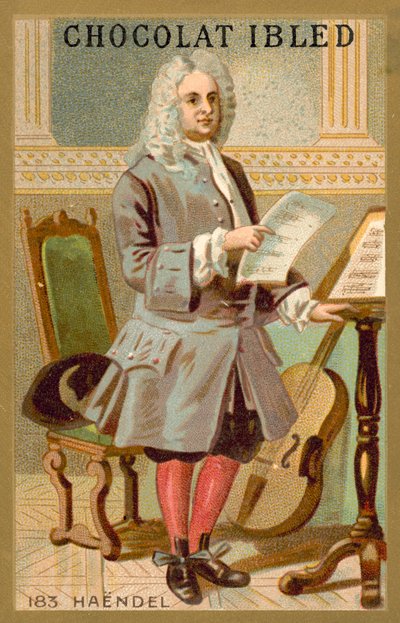 George Frideric Handel, German-born British composer by French School
