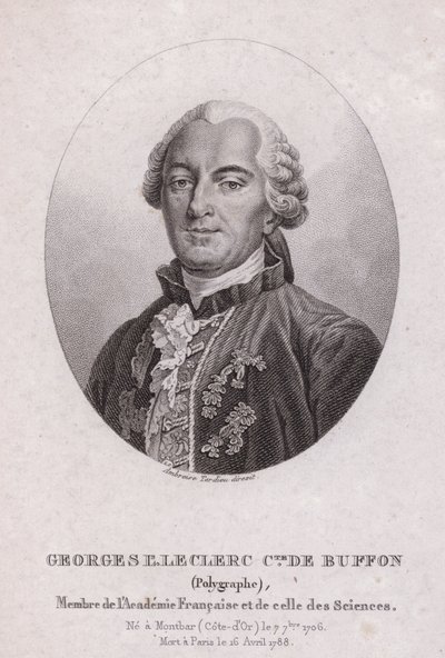 Georges-Louis Leclerc, Comte de Buffon, French scientist and writer by French School