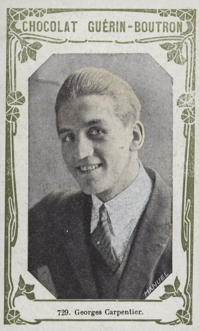 Georges Carpentier by French School