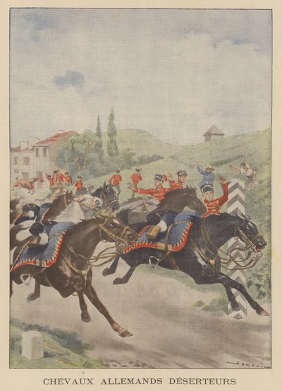 German Army Horses 