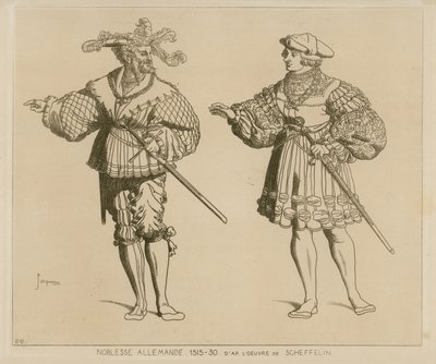 German Nobility, 1515-30 by French School