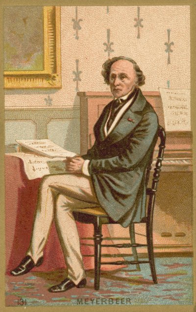 Giacomo Meyerbeer by French School