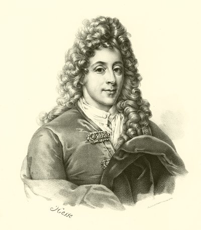 Portrait of Godfried Schalcken by French School