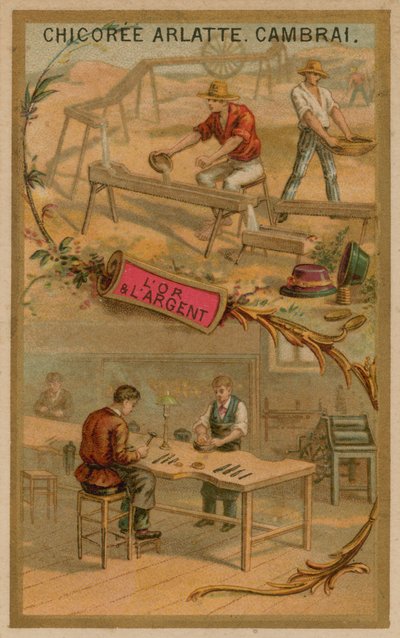 Gold and silver industry by French School