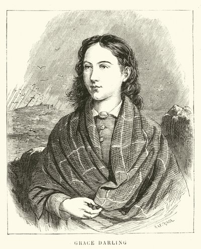 Grace Darling (engraving) by French School