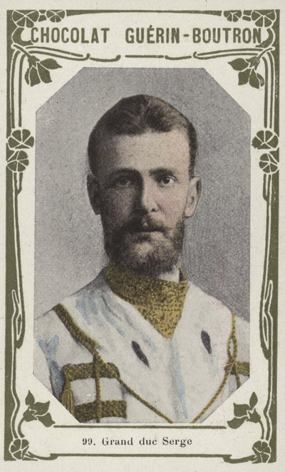 Grand Duke Serge by French School