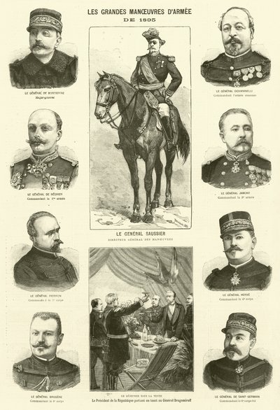 Grand Manoeuvres of the French Army by French School