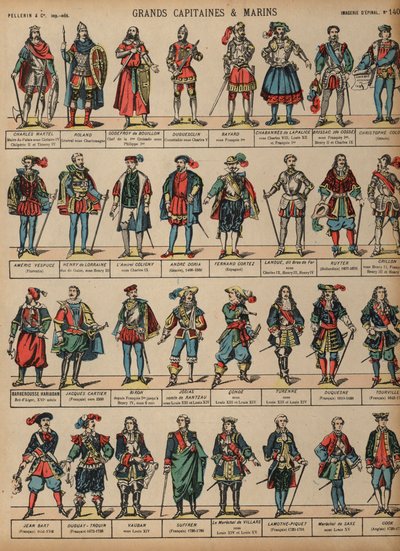 Great Military Figures by French School
