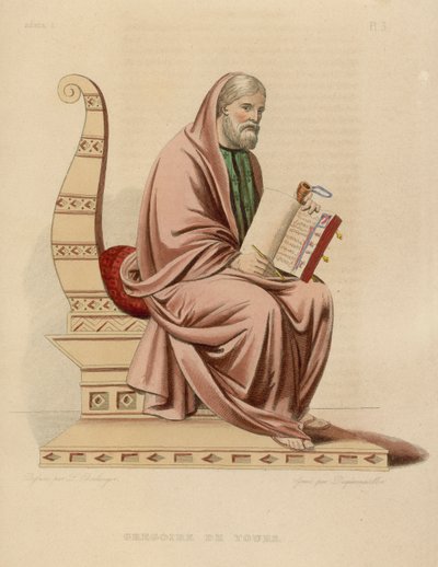 Gregory of Tours by French School