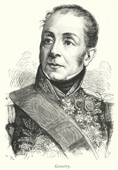 Grouchy (engraving) by French School