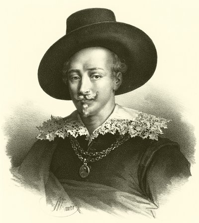 Guido Reni, portrait by French School