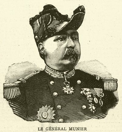 Gustave-Joseph Munier, French General (engraving) by French School