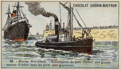 Harbour Tug by French School