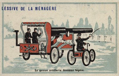 Heavy artillery become light by French School