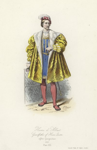 Henry II of Navarre, grandfather of Henry IV of France by French School