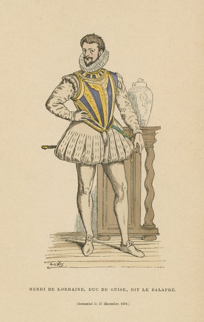 Henry I, Duke of Guise by French School