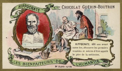 Hippocrates, Ancient Greek physician by French School