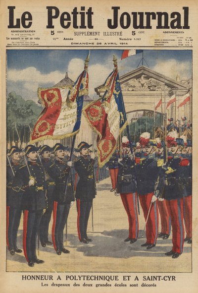 Honour to The Ecole Polytechnique and the Ecole Speciale Militaire de Saint-Cyr by French School