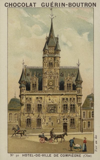 Hotel-de-Ville de Compiegne, Oise by French School