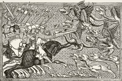 How Alexander Fought the Dragons and a Species of Beast Called Scorpion, from 