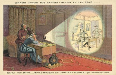 How People Will Live In 2012 by French School