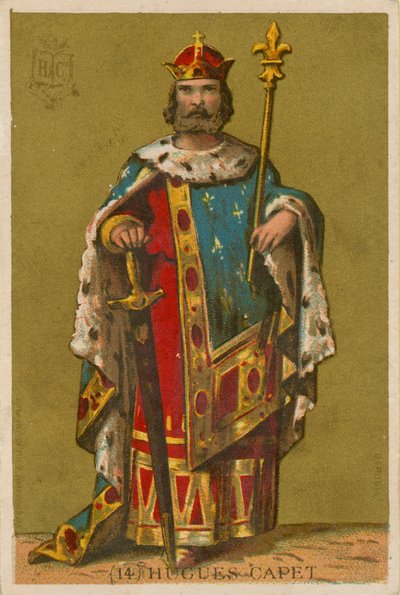Hugh Capet by French School