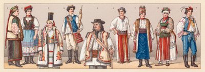 Hungary and Croatia Costume by French School
