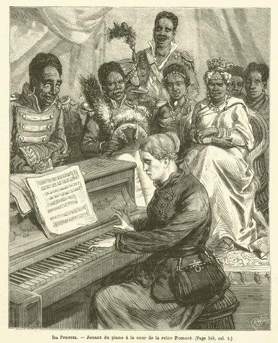 Ida Pfeiffer by French School