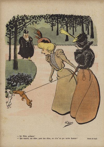 Illustration for Le Rire by French School
