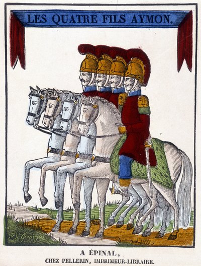 Image of Epinal from 1825 representing 