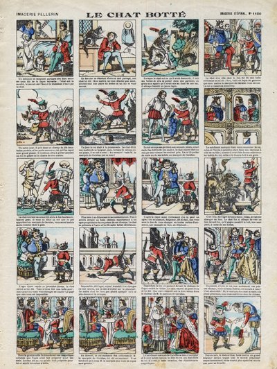 Images of Epinal de la Maison Pellerin - ca. 1913 - Illustration of Charles Perrault