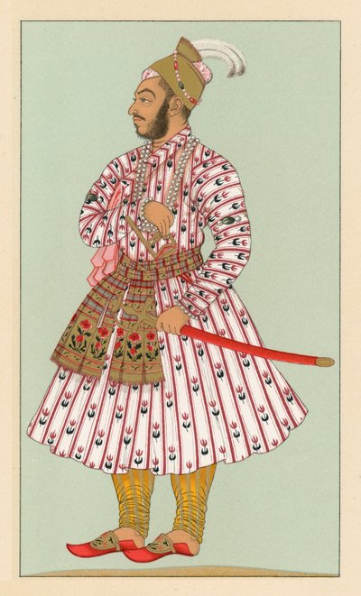 India Costume by French School