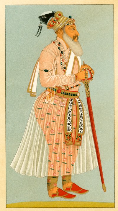 India costume by French School