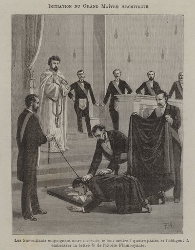 Initiation of a Grand Elect Perfect and Sublime Master by French School
