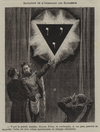 Initiation of an Intendant of the Building by French School