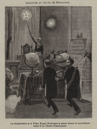 Initiation to the degree of fellow by French School