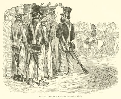 Inspecting the Federates of Paris by French School