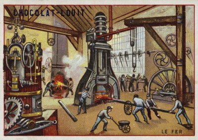 Iron manufacturing by French School