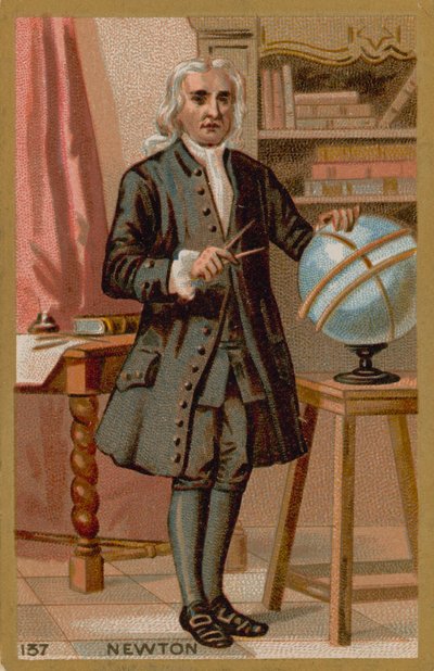 Isaac Newton by French School