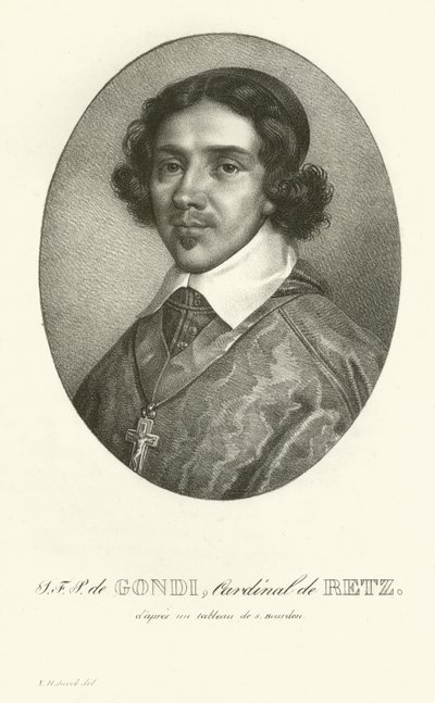 JFP de Gondi, Cardinal de Retz by French School