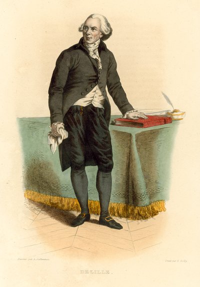 Jacques Delille by French School