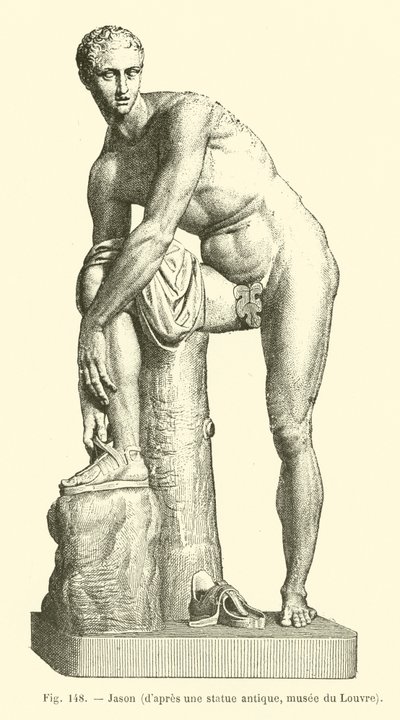 Jason (engraving) by French School