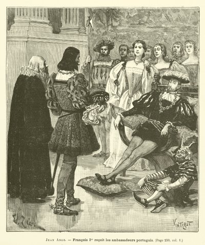 Jean Ango (engraving) by French School