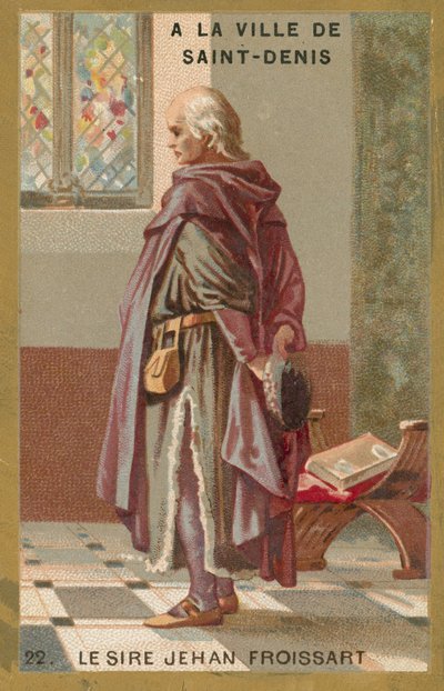 Jean Froissart by French School