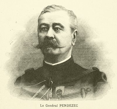 Jean Pendezec, French General (engraving) by French School