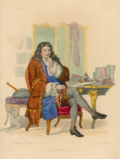 Jean de La Fontaine by French School