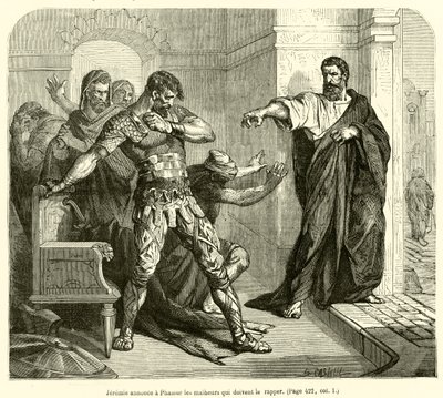 Jeremiah Announces to Pashur the Disasters That Must Befall Him by French School