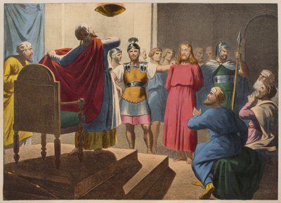 Jesus Christ Before Caiaphas by French School