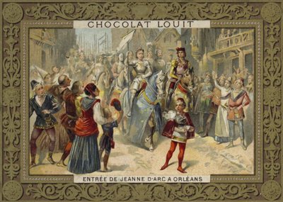 Joan of Arc entering Orleans, 1429 by French School