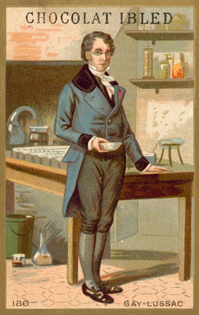 Joseph Louis Gay-Lussac, French chemist and physicist by French School